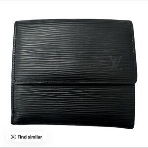 Louis Vuitton Black Epi Leather Wallet
